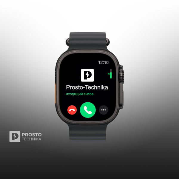 Умные часы Apple Watch Ultra 3 49 Black Titanium Case, Black Ocean Band